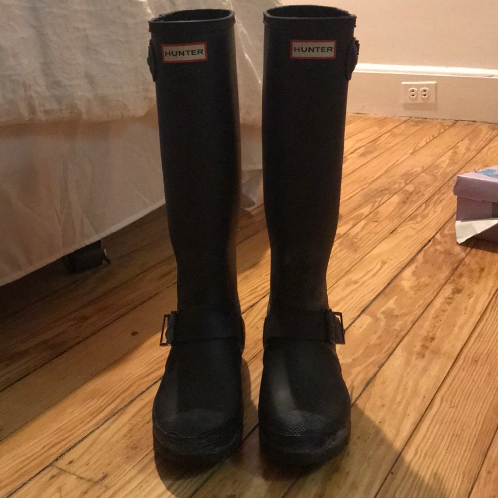 Hunter boots in great condition!